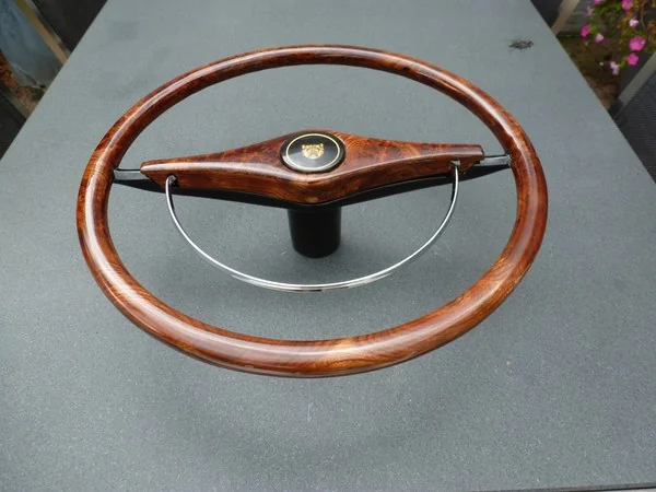Jaguar MK2 wooden horn cover recreation before veneering