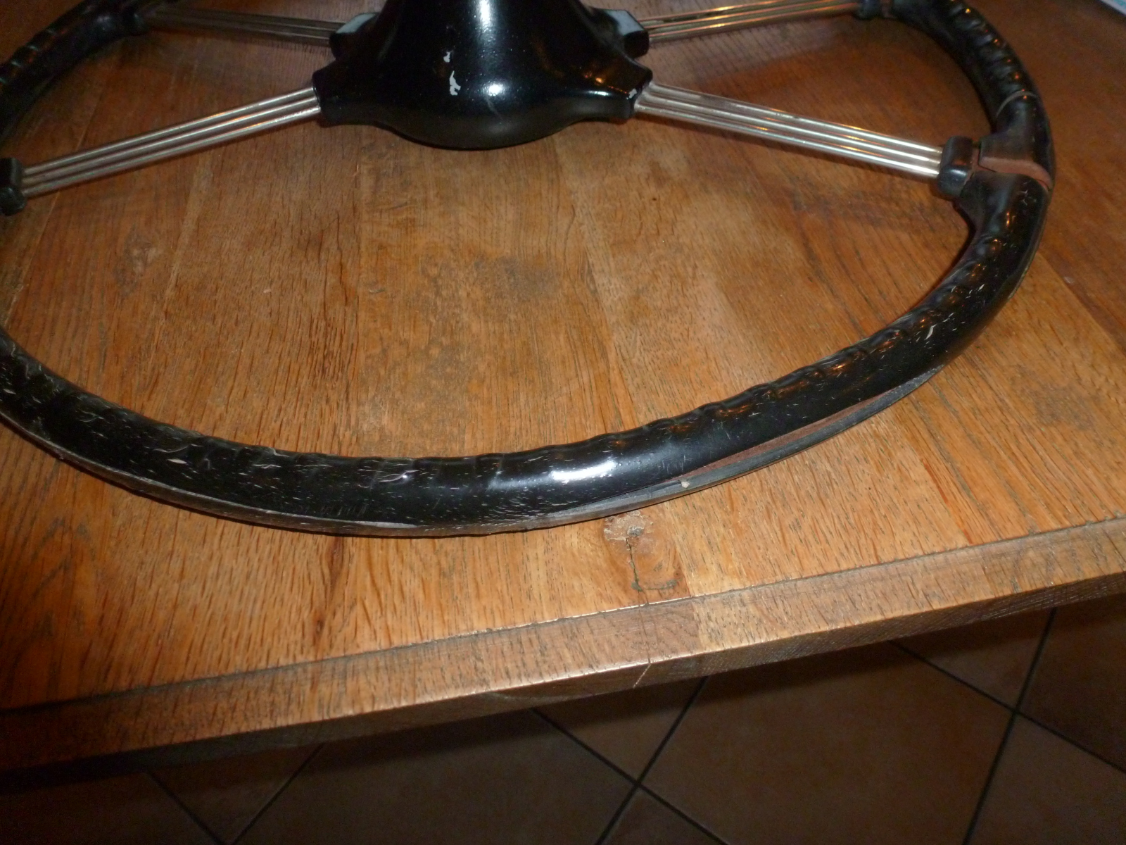 MGA steering wheel