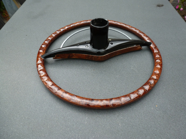 Original bakelite (which is often cracked) is replaced by epoxy